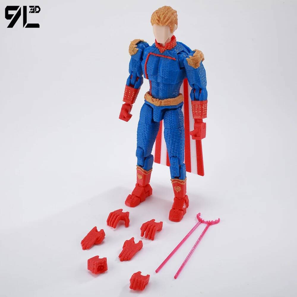 3D Printe Dummy13 T13 Unschlagbarer Mark Grayson Mark Grayson Actionfigur Anime Sammlermodell Spielzeug für Kinder Geschenk