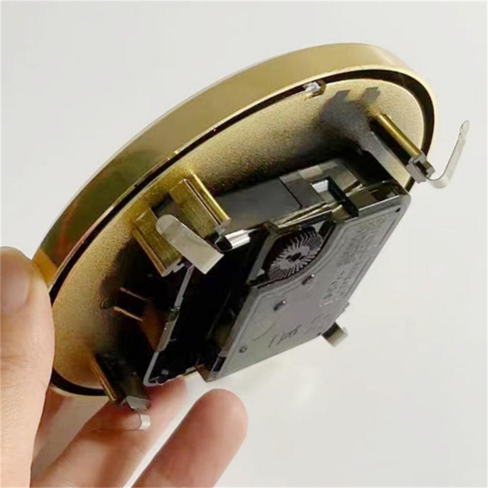 Gold Quartz Clock Insert Plastic+metal Repairing Clocks Clock Accessories