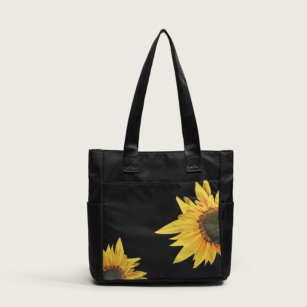 

Women s Bag Cloth Bag Nylon Bag Handbag Nylon Tote Bag Women s Shoulder Bag Large Capacity Commuting Light Luxury Wholesale чёрный