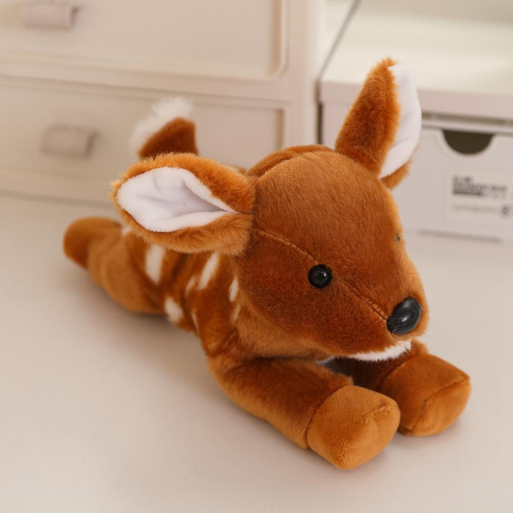 12Styles Cute Cartoon Giraffe Zebra Raccoon Lion Tiger Leopard Zebra Plush Toy Mini Animal Doll Stuffed Decor Gifts Kids