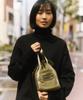 Snow Peak Quilted Ripstop Pouch for Men and Black AC-25AU021 2-Way Multi-Way Tote/Shoulder/Handbag Women,