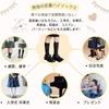 Socks for Embroidered Accent Set of Formal for Elementary School Junior High School Black and for Entrance Graduation [konamiya] Knee-high Girls,