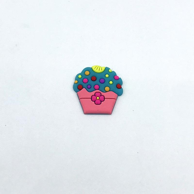 Cartoon Ice Cream Keychain, Phone Case, Hair and Shoe Accessories, DIY Buckles, and Storage Box