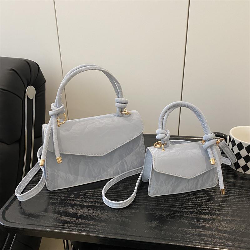 Fashionable Pu Small Crossbody Bag With Seaming Detail For Casual Wear And Teens