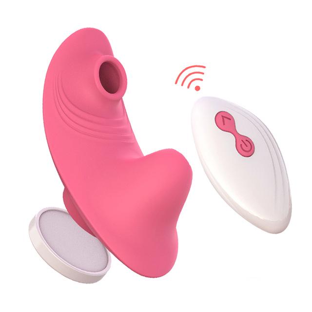 Compact Magnetic Wearable Vibrator with Remote Control for Women - Discreet Adult Pleasure Device