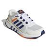 Adidas Equipment Comfortable Fabric Durable Low-Top Casual Running Shoes Unisex Sneakers White Blue HR2037