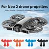 2 Pairs Propellers Including Screws and Screwdriver Low Noise Wings Replacement Blades for DJI Neo 2 Drone Accessories
