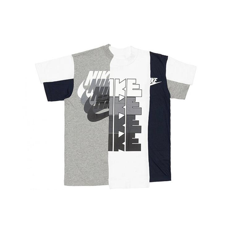 

New Nike X Sacai Tee Grey/White CD6310-711 M
