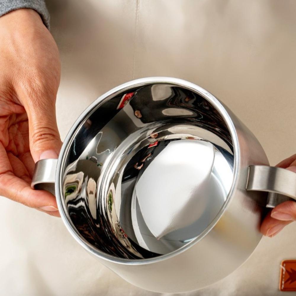 Thickened Kid Bowl Double Ear Food Container New Children's Soup Bowl  Kitchen Gadgets Accessories