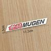 3D Metal Letters Mugen Emblem Car Front Grille Logo Rear Trunk Sticker Fender Side Badge for Auto Exterior Accessories