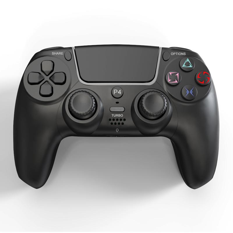 YLW New Wireless BT Game Joystick Gamepad Double Shock for PS4 Controller Wireless