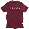 Custom Fashion Vegan Because Animals Are Friends T Shirt Unisex Short Sleeve Veganism T-shirts Casual Tee Slim Fit Tshirt Gift