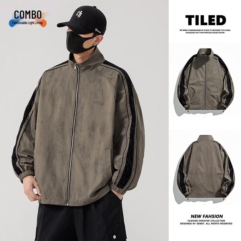 Men's Casual Plus-Size Lightweight Outdoor Jacket
