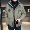 New trendy brand outdoor sports tooling mountain high-quality down jacket hooded jacket men