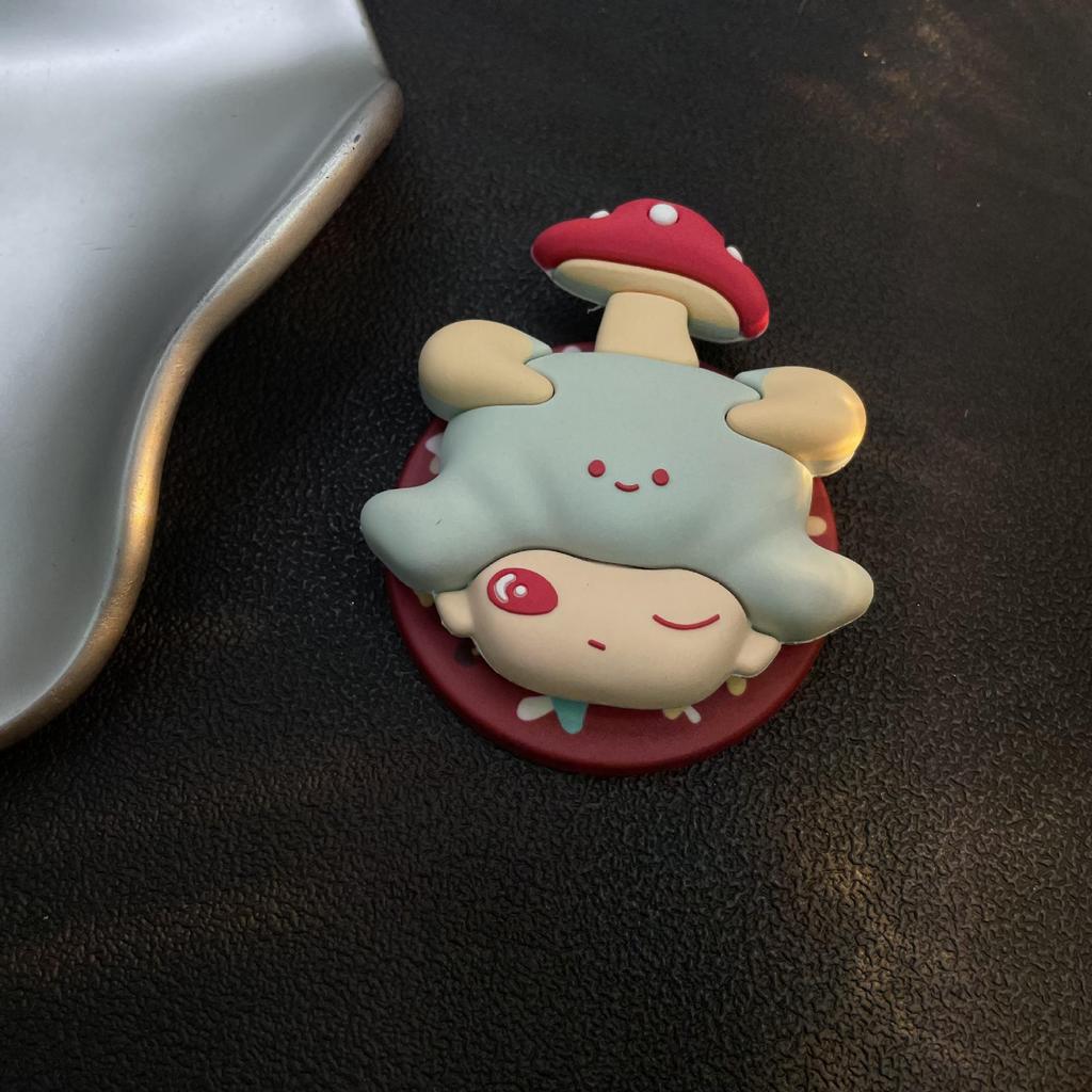 Cartoon Kitty Cat Glasses for Magsafe Magnetic Phone Holder: Retractable, Strong Magnetic Attraction for Women