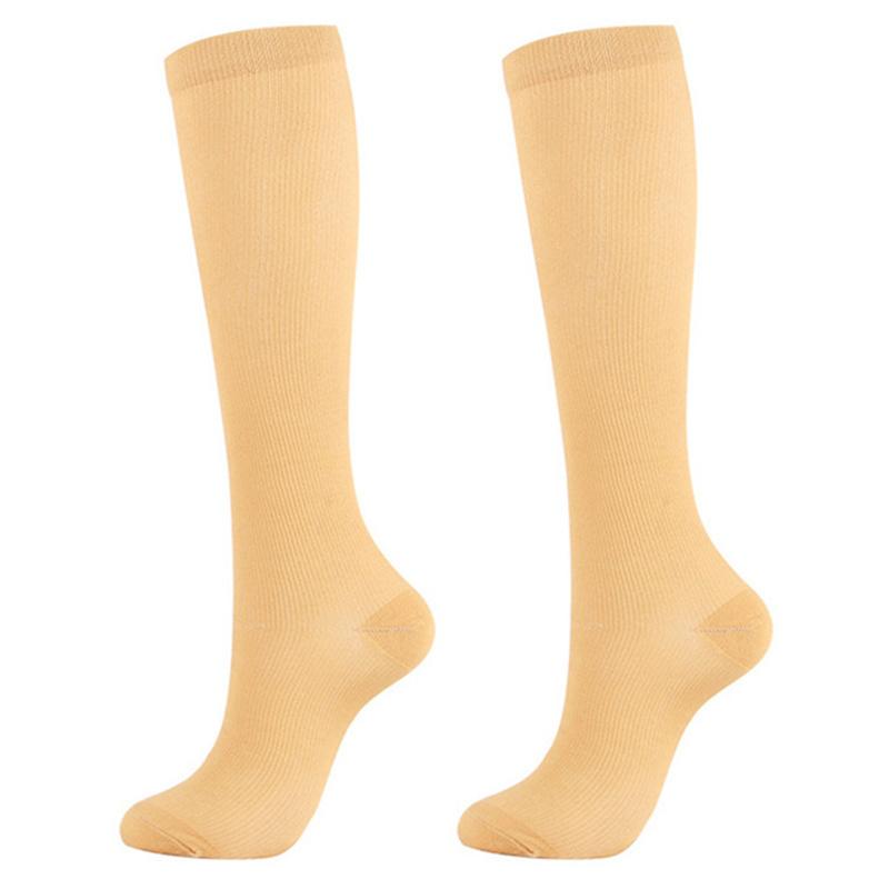 Ocks Men Women Flight Travel Elastic Tube Nurse Edema Pregnant Varicose Veins Hiking Running Marathon Socks 2027