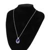Vampire Diaries Anti-Sunlight Silver-Plated Cat's Eye Stone Necklace - European/American Film & TV Series Accessory