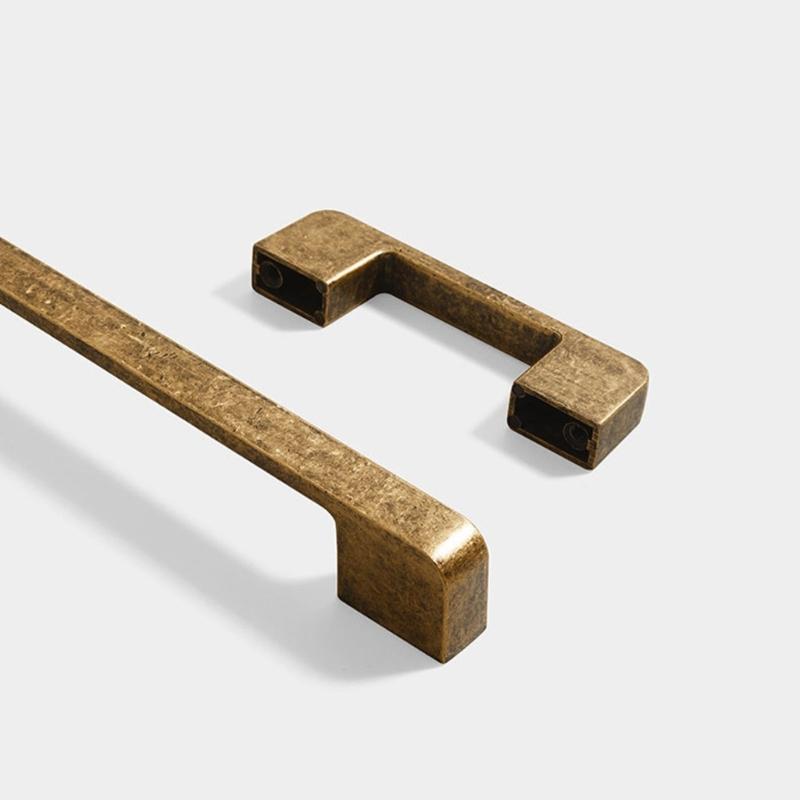 1pair Cupboard Door Knob Zincs Alloy Cabinet Drawer Handle Cupboard Pulls Vintage Furniture Decoration Easy to Install