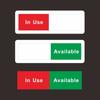 Self adhesive Reminder Signs Acrylic Door Slider Signs Durable Hotel Bulletin Board  Hotel