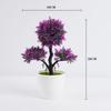 Künstliche Pflanzen Bonsai Kleiner Baum Topf Kunstpflanze Blumen Topfpflanzen Ornamente für Zuhause Zimmer Hotel Garten Tisch Offizielle Dekoration