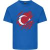 Torn Turkey Flag Turkish Day Football Unisexs Light Cotton Tshirt