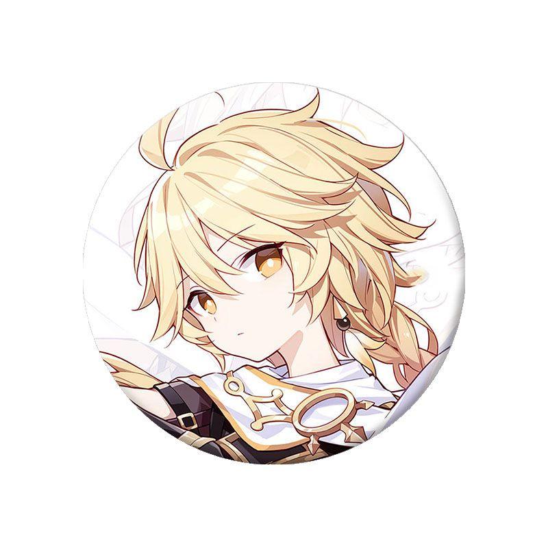 

Значок Модный Тренд Металл Мультфильм Анимация Брошь Genshin Мультфильм 6