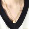 p868-gold necklace-50+5cm
