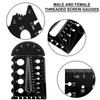 Bolt and Nut Identifiers Gauges Nut Bolt Size and Thread Identifiers Thread Pitches Gauges Standard Metric & Imperials