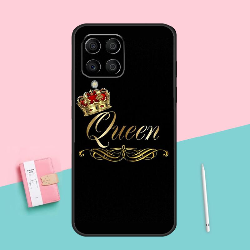 King Queen Art For Samsung Galaxy M16 M31 M21 M33 M53 M13 M12 M32 M52 M11 M35 M55 M15 M14 M34 M54 M06 Case