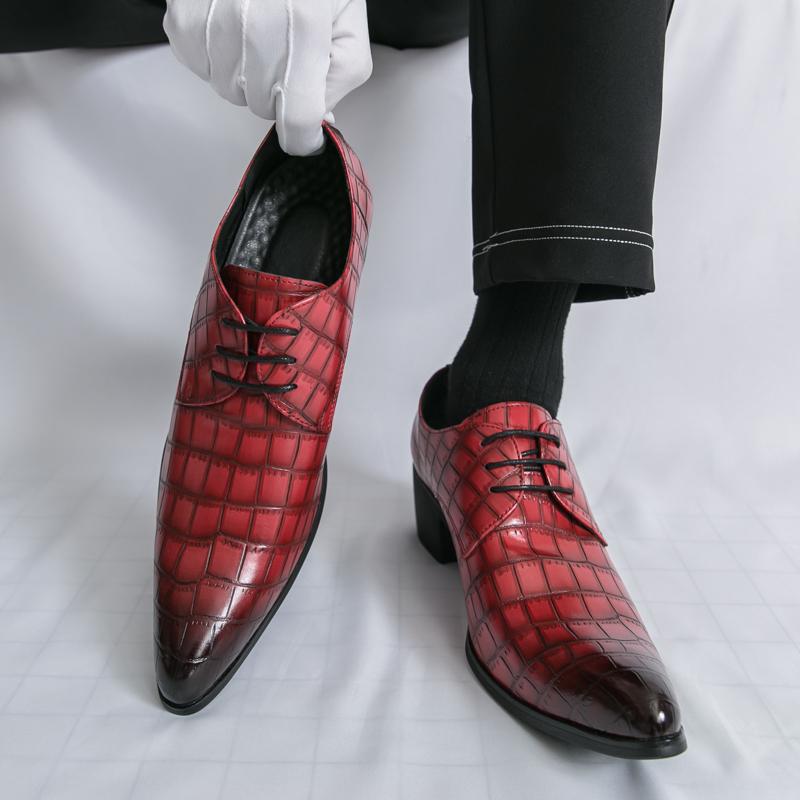 Men Derbys Oxford Laces Formal Patent Leather Business Men's Tuxedo Wedding Blazers Saddle Dance Shoes