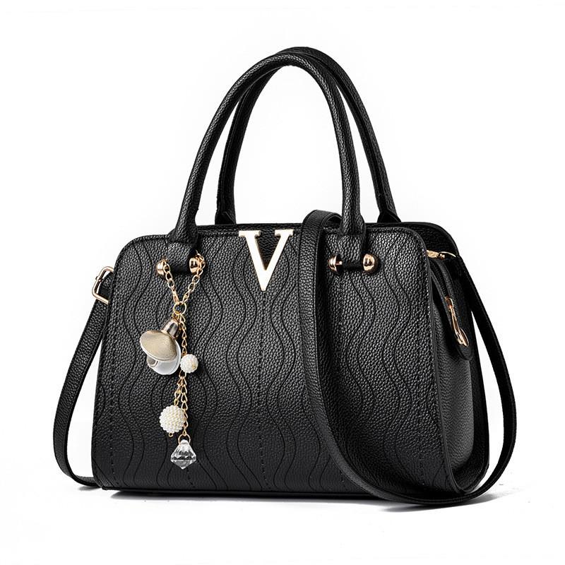 Simple Fashion Handbag 2023 Autumn European And American New Atmospheric Stone Texture Women s Bag