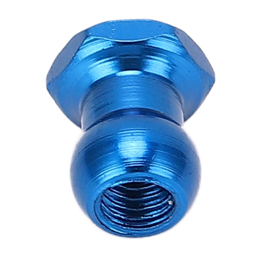 10PCS RC Ball Nut Aluminum Alloy Ball Head RC Lock Nut for Tamiya 53640 1/10 Series RC Cars