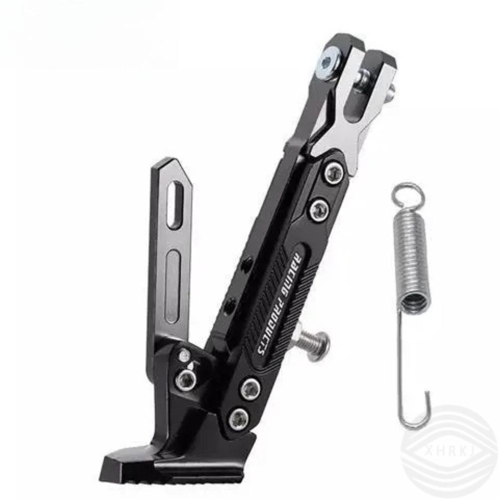 Electric Motorcycle Universal CNC Adjustable Parking Stand, Electric Motorcycle Parking Foot Side Support Bracket New 2025