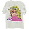 Lady Gaga - Colour Sketch - Natural T-shirt Unisex T-Shirt