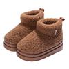 New super warm velvet thickened thick-soled snow boots women's boots winter versatile warm short cotton shoes