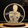 Funny Heads Tails Coin Good Luck Challenges Coin Pocket Size Collectible Coin Double Side Challenges Token Decoration Coin