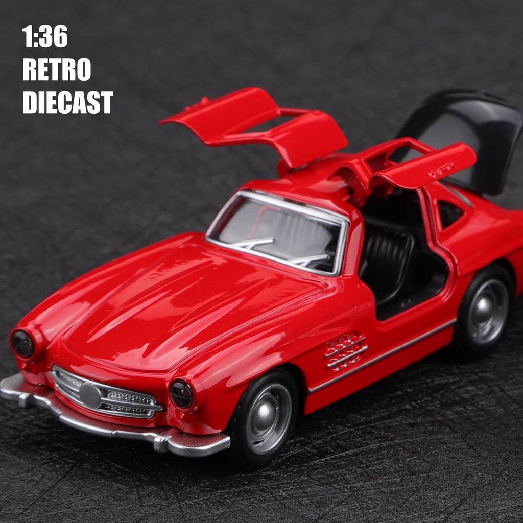1:36 Scale Alloy Vintage Car Model Toy Car Set