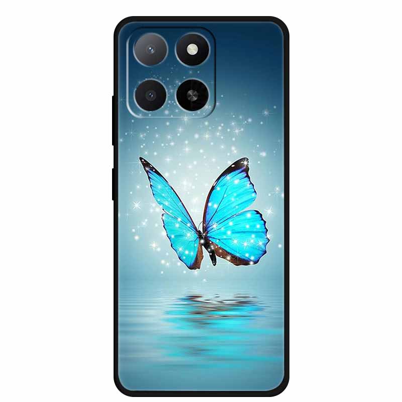 Für ZTE Blade A55 A35 Hülle Tiere Weiches Silikon TPU Handyhüllen Rückseite für ZTE Blade A35 BladeA55 Wolf Stoßfest Cool Capa