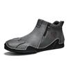 Men's High-top Leather Boots Casual Sneakers 39-46