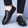Fashion 2025 Spring Autumn New Designer Loafers Man Fashion Solid Color Soft Leather Shoes Male Solid Color Light Casual Shoe Man