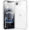 Magnetic Case for iPhone 17e / 16e, ERBORD MagSafe, Transparent + Glass Screen Protector