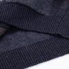 FORTEI Men's 100% Pure Wool V-Neck Buttoned Sweater Vest