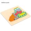 3D Wooden Puzzle Blocks for Toddlers: Educational Snap Fit Toys for Ages 3-6, Boys and Girls