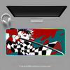 T-TAnjirOES K-KAmadoES Mouse Pad RGB Gaming Mouse Pad Desk Mat HD Gamer Large LED Light XXL MousePads