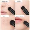 MSQ Concealer Brush Concealer Makeup Brush Under Eye Mini Small Makeup Foundation Brushes for Concealer Powder Liquid Makeup (Black)