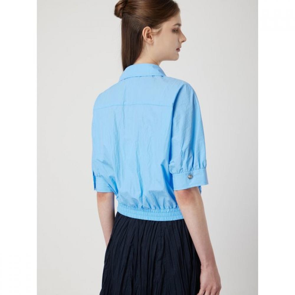 Cc Collect Pocket Ribbon Crop Blouson Jumper C252msj034