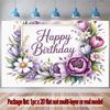 Party Backdrop New Year Floral Flat Weddings Birthdays Parties Season Patterns Entryway Photo Background Decor Front Door Decor