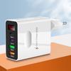 45W PD USB Fast Charging Type C 4 Ports Quick Charger 3.0 For IPhone 14 13 Pro Xiaomi Samsung Oneplus Cell Phone Wall Adapter