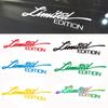 7Colors Car LIMITED EDITION Sticker Vinyl Reflective Laser Decal Creative Car-styling Sticker Car Decoration Accessories
