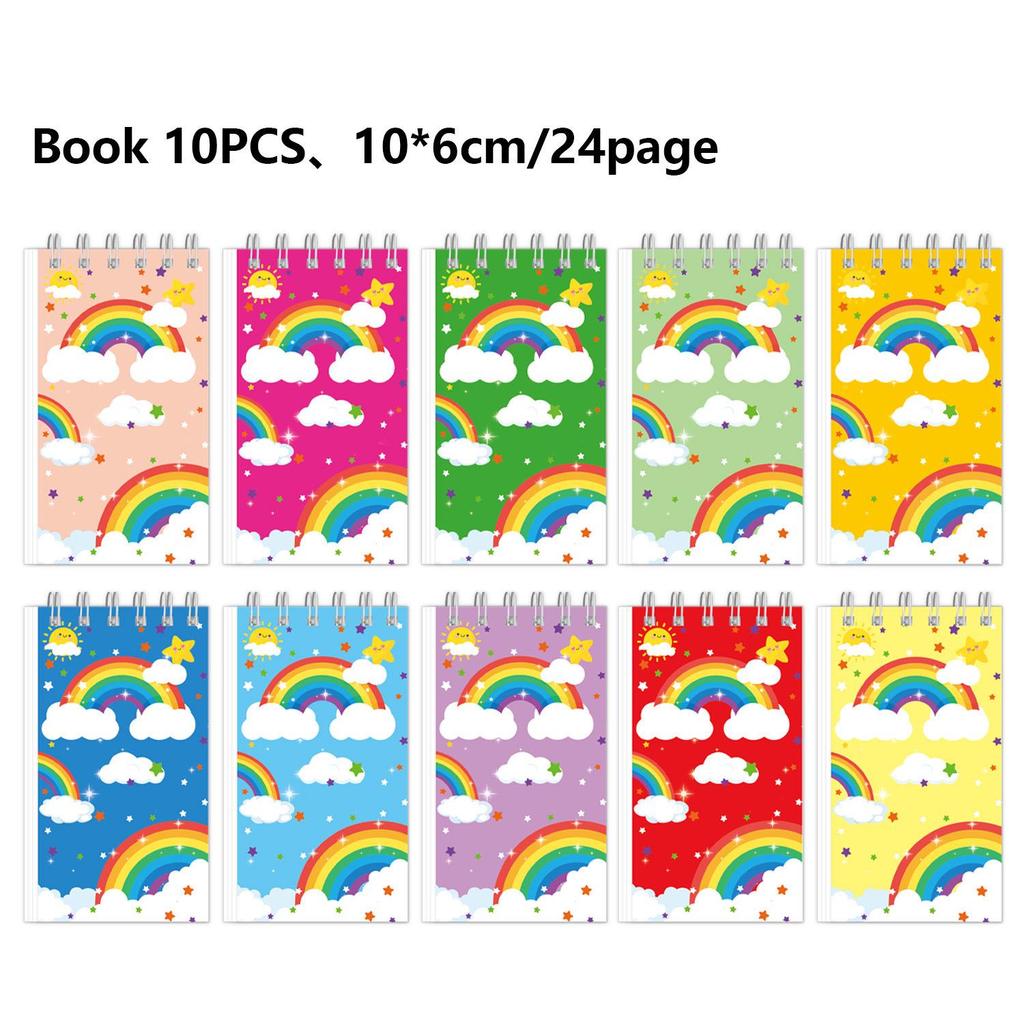 Football Butterfly Theme Kids' Party Notebook & Sticky Notes Set